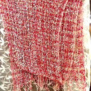 Loose Weave Summer Scarf... Gorgeous colors!